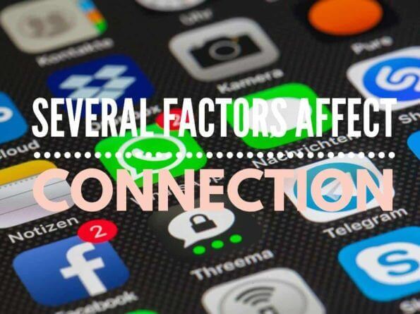Factors, connection.
