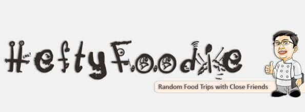 The logo for heffy foodie, one of the Top Filipino Food bloggers.