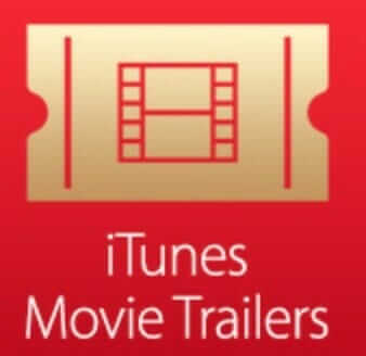 iTunes movie trailers logo; complete list online.