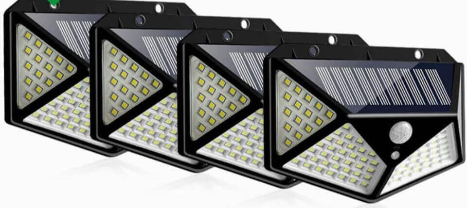 Four solar powered led lights for your home that will save on electricity consumption.