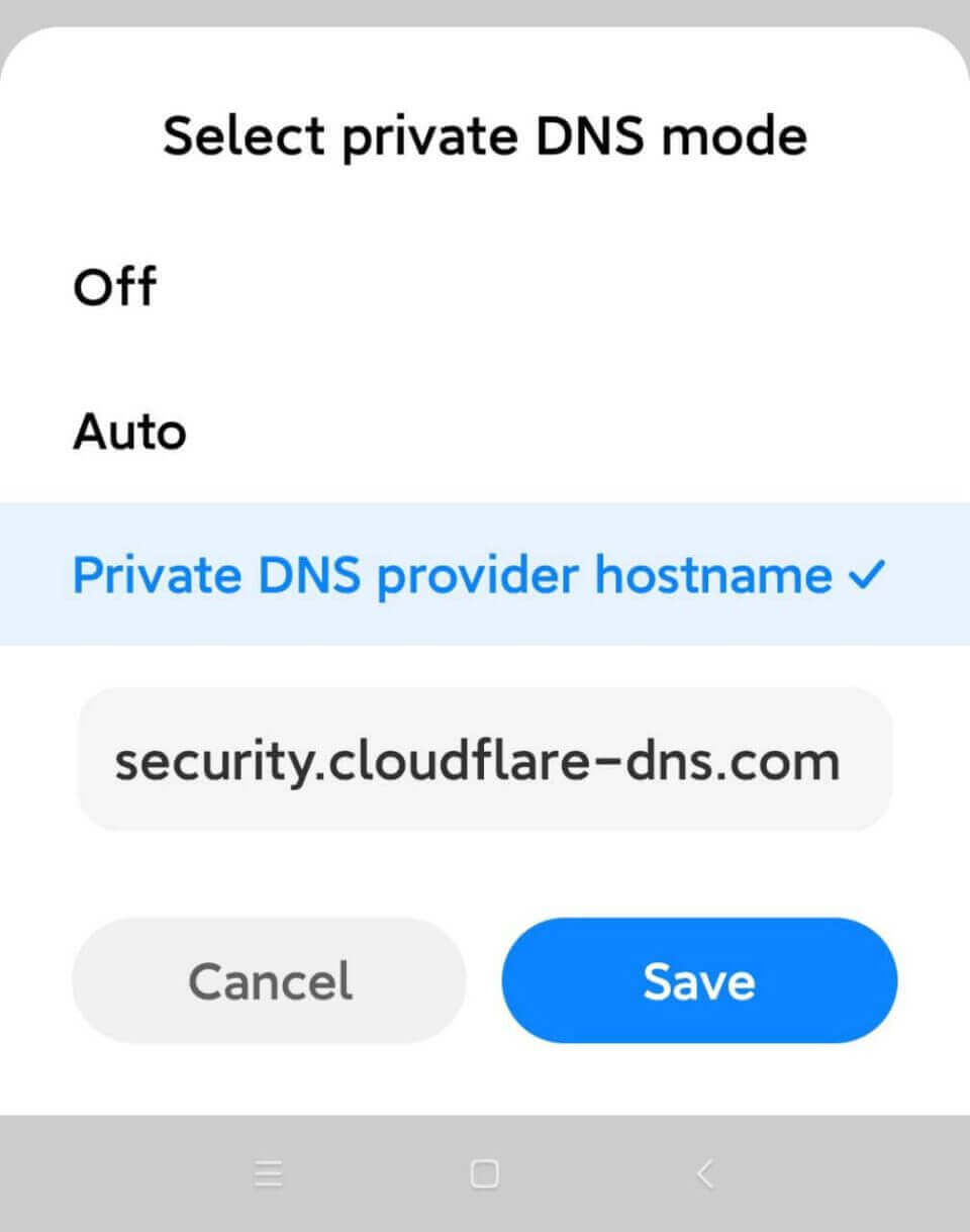 Should you use private DNS on Cloudflare?