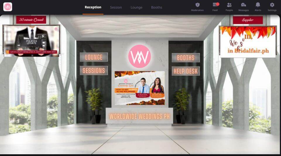Virtual Expo Philippines - An online event provider showcasing a store on their website.