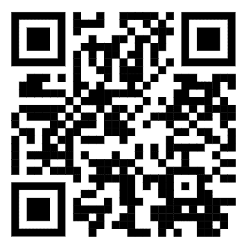 A black and white qr code on a white background, explaining what is a QR code.
