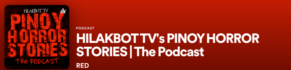 Podcast featuring Philippine horror stories.
