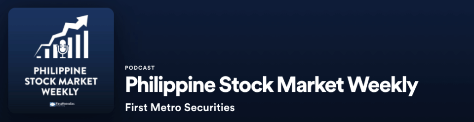 Weekly Philippine stock market podcast.