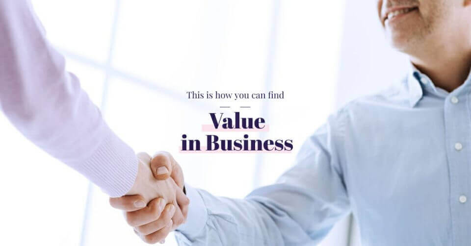 Two people shaking hands to maximize value in business.