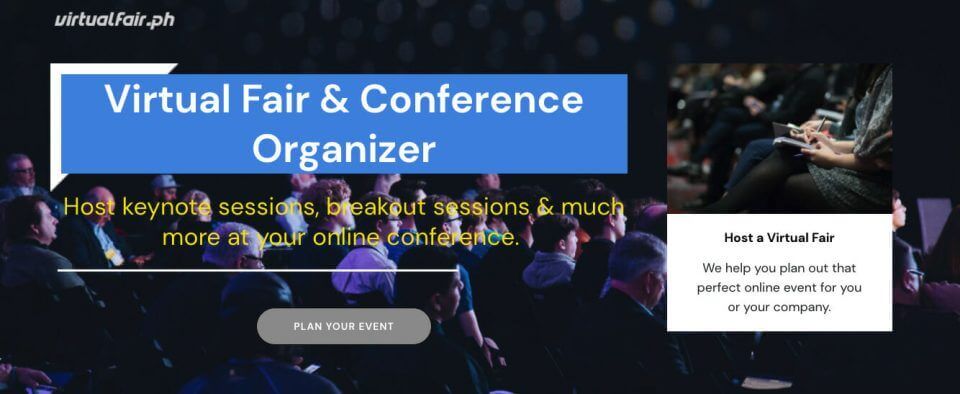 Organizer of Virtual Fairs and Conferences in the Philippines.