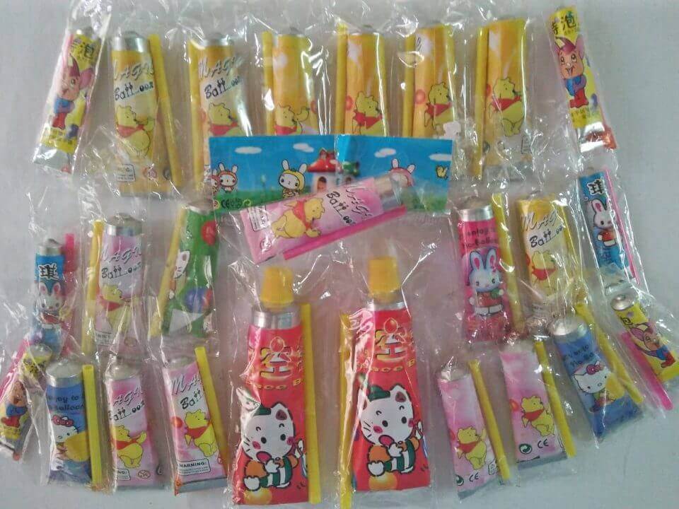 Nostalgic '90s: Hello Kitty toothpaste packaging.