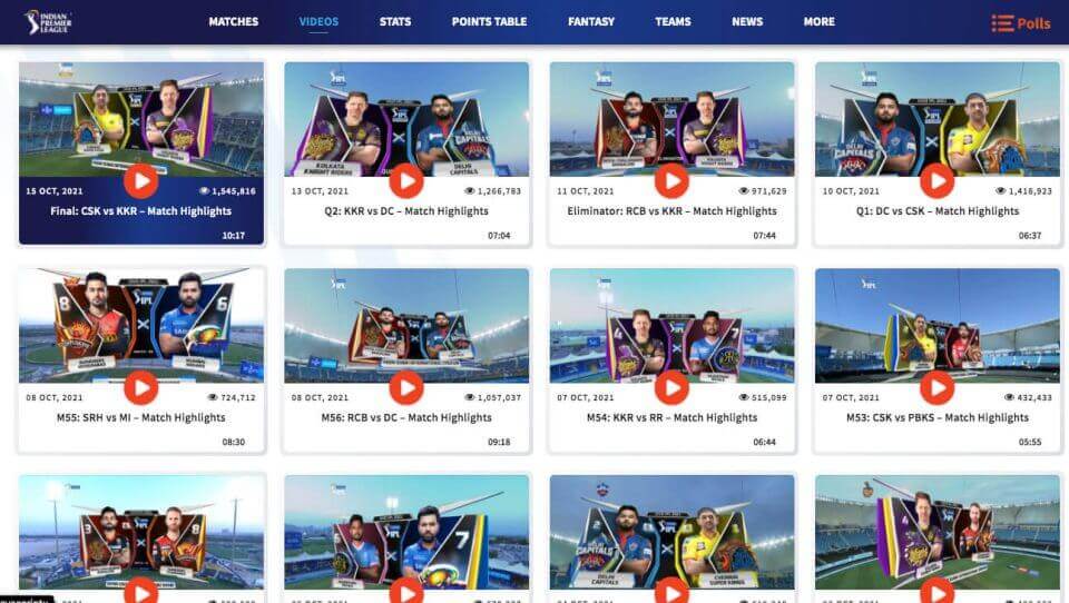 A website screenshot with an abundance of images.