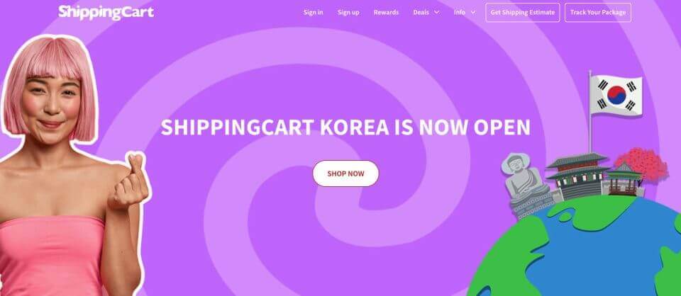 shop abroad