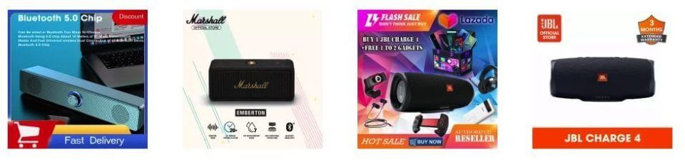 portable speakers