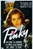 A poster for the popular film "Pinky" from Regal Films.