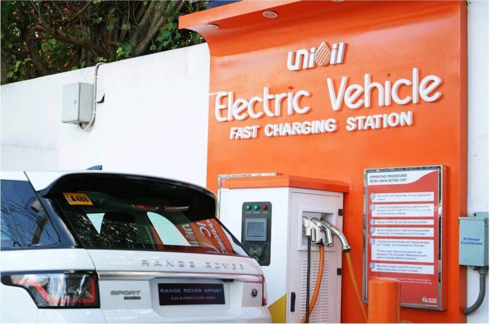 EV Charging Station in Chennai.