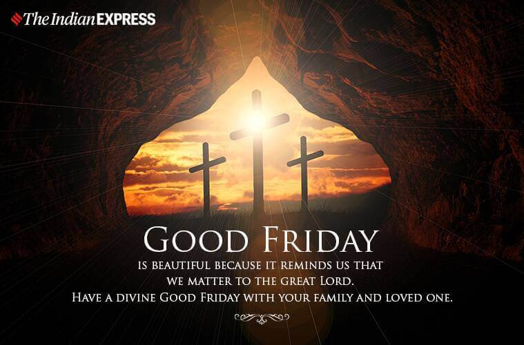 Top 25 Good Friday Quotes and Blessings featuring crosses and the words "Good Friday.