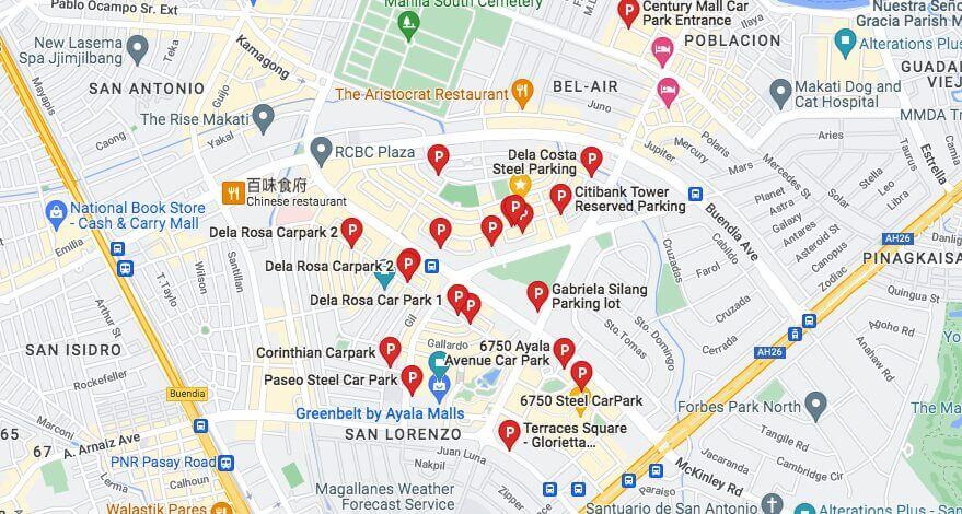 A map of San Francisco showcasing diverse locations.