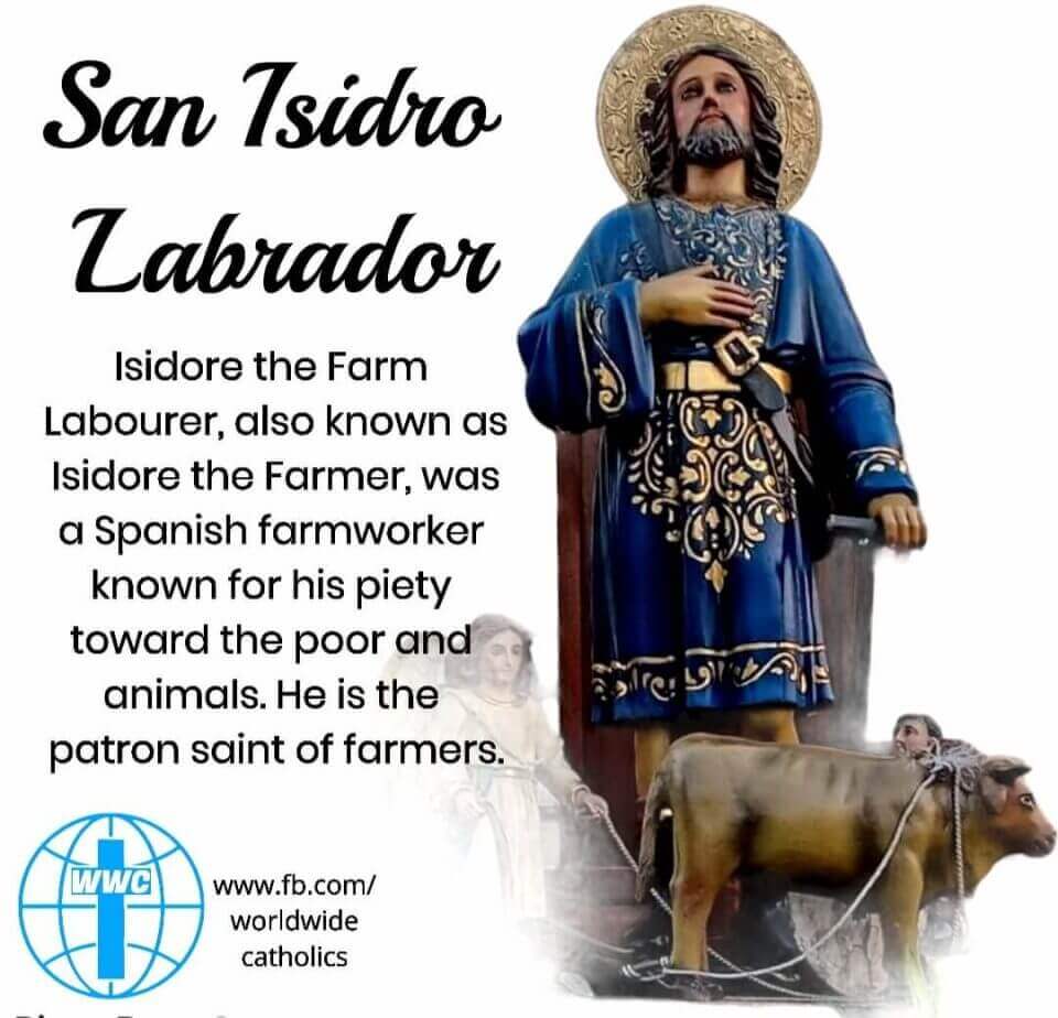 Who is San Isidro Labrador and when is his Feast Day?