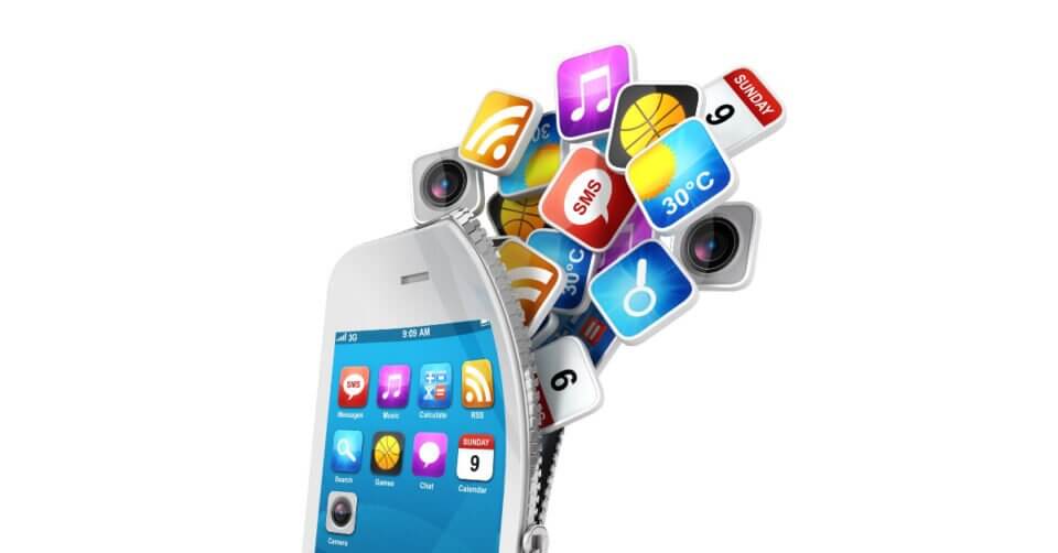 background apps slow down mobile internet