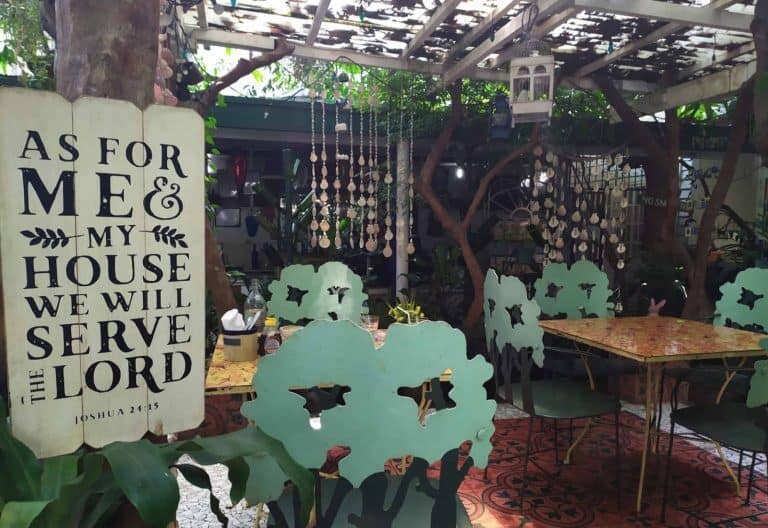 Restaurants that give a backyard garden experience for that breath of fresh air
