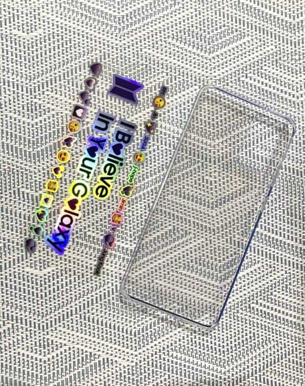 Stickers And Case