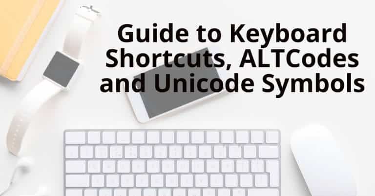alt codes