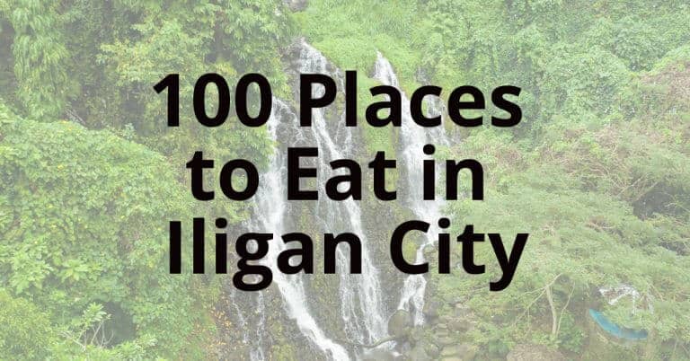 Keywords: Iligan, Places to Eat in Iligan City