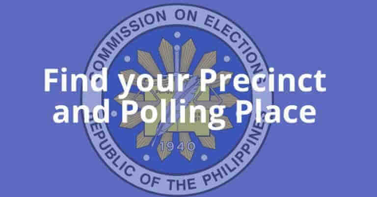 Find your voting precinct and polling location using a precinct finder.