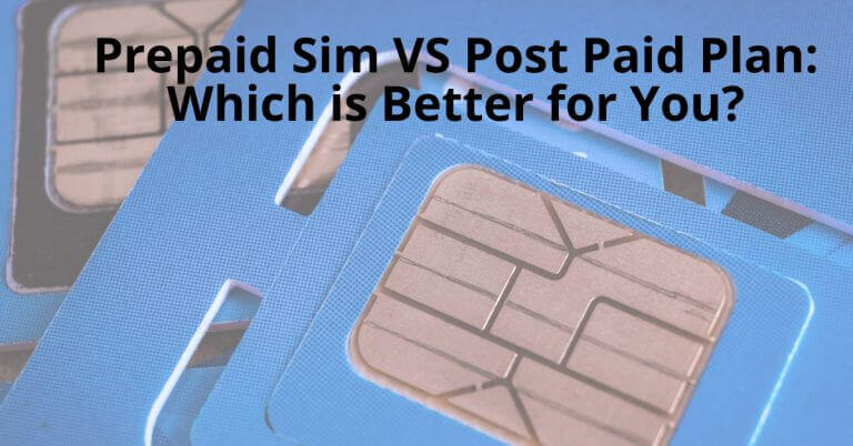 prepaid vs plan