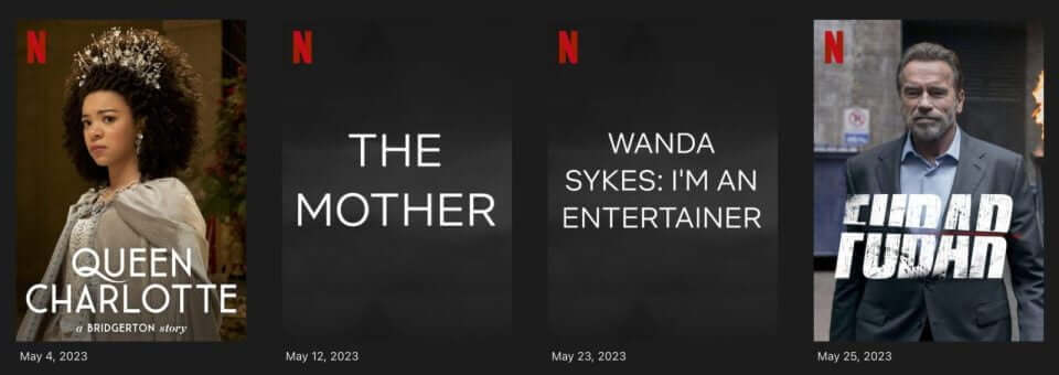 Netflix movies coming in May 2023