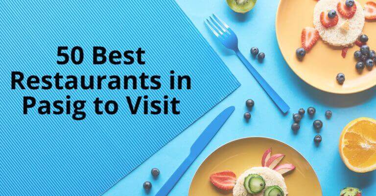 pasig restaurants