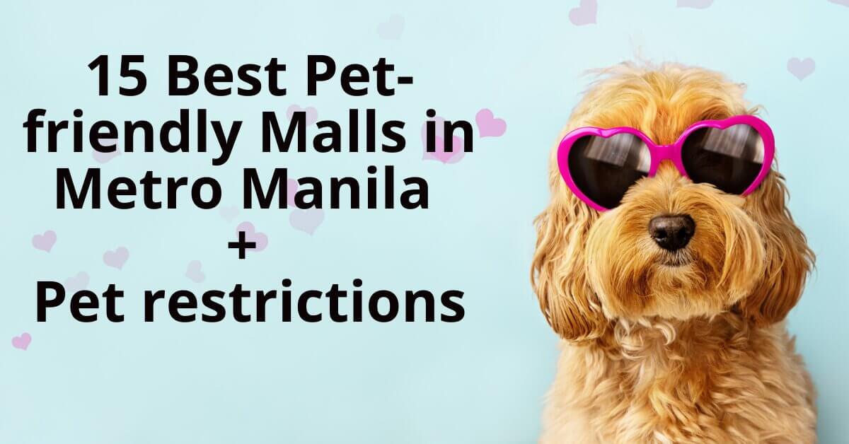 pet friendly malls restrictions