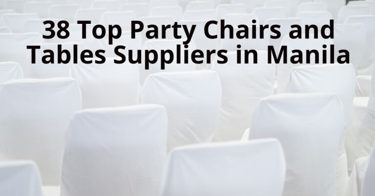 chairs and tables of rent