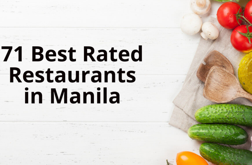 best manila restaurant