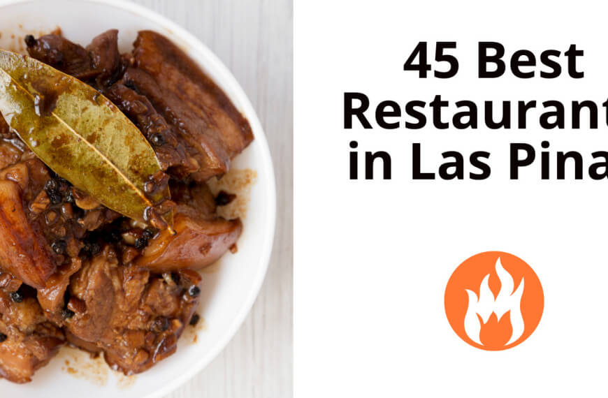 best restaurants las pinas