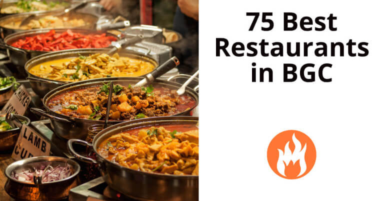 75 best restaurants in bgc.