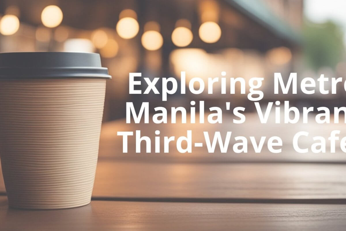 exploring metro manila's vibrant third wave cafes.