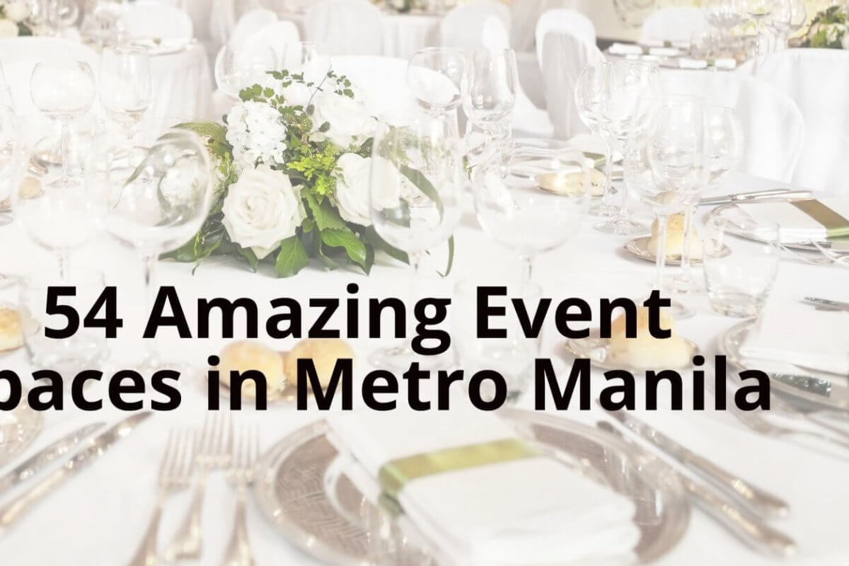 a table set for a private celebration in an event space in metro manila.
