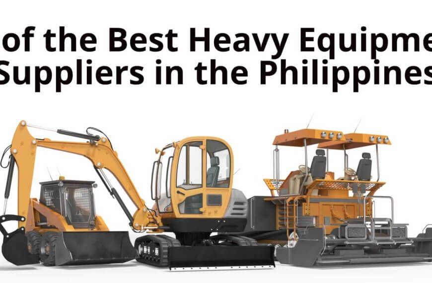 ultimate guide to 54 heavy equipment suppliers in the philippines.