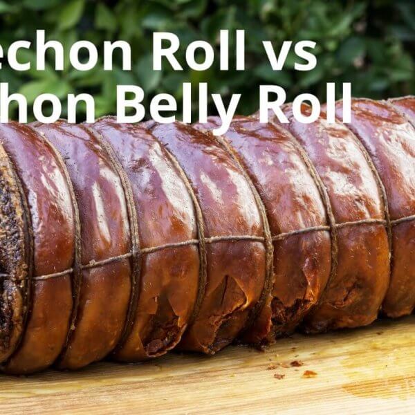 delicious differences: lechon roll vs lechon belly roll.