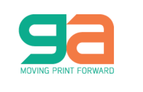 Moving print forward logo.