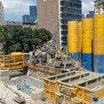 Condominium building under construction in the Philippines, representing a pre-selling condo project before turnover