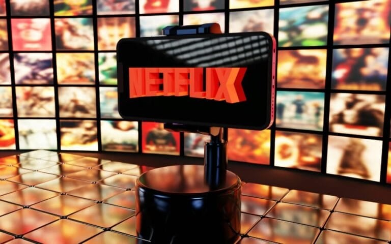 Smartphone displaying the Netflix app logo and home screen, representing the price increase on streaming subscriptions in the Philippines under the new 12% digital VAT