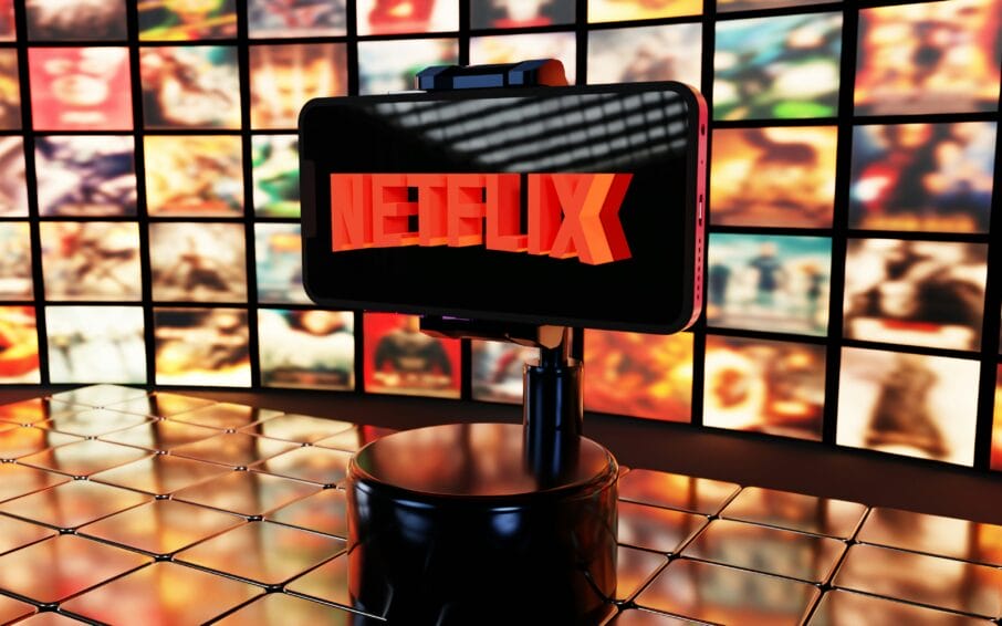 Smartphone displaying the Netflix app logo and home screen, representing the price increase on streaming subscriptions in the Philippines under the new 12% digital VAT