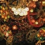 A traditional Filipino capiz parol star lantern, the Christmas decoration at the center of the Philippines' new DTI parol safety standard