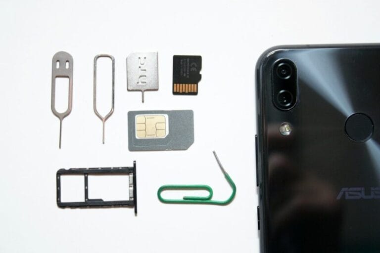 Mobile phone with SIM card, representing Philippine mobile number prefixes